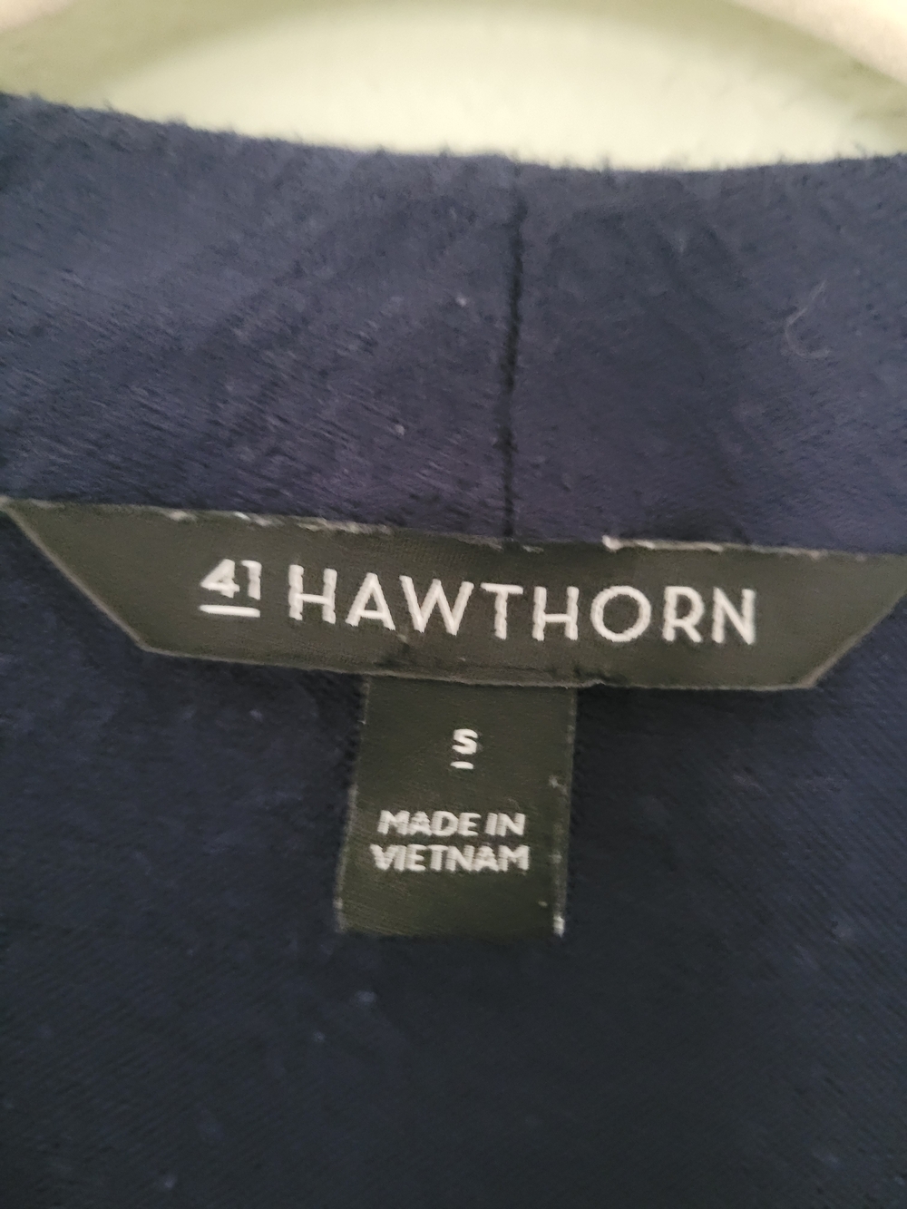 Sleeveless Wrap-Front Camisole in Soft Navy - 41 Hawthorn - Size S - Picture 3 of 3